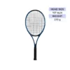 Decathlon Aluminum Tennis Racket for Adults (Blue & Black)