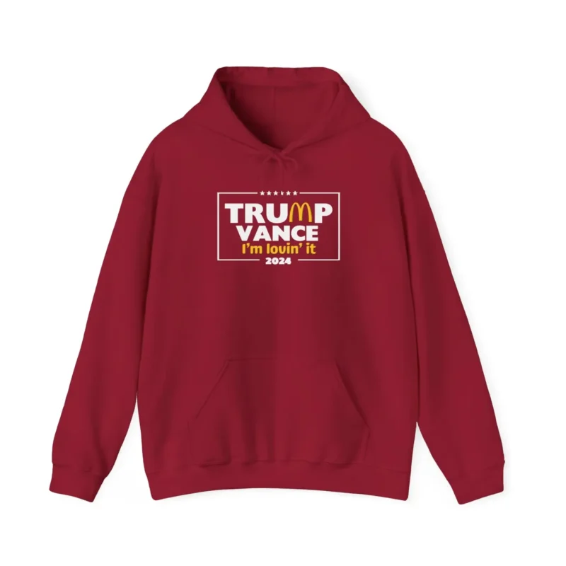 Trump Vance \"I\'m Lovin\' It\" Hoodie